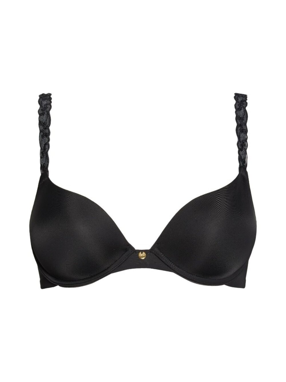 🆕 NATORI Pure Luxe Push-Up Underwire T-Shirt Bra 34DD Black #727321 - Picture 5 of 10